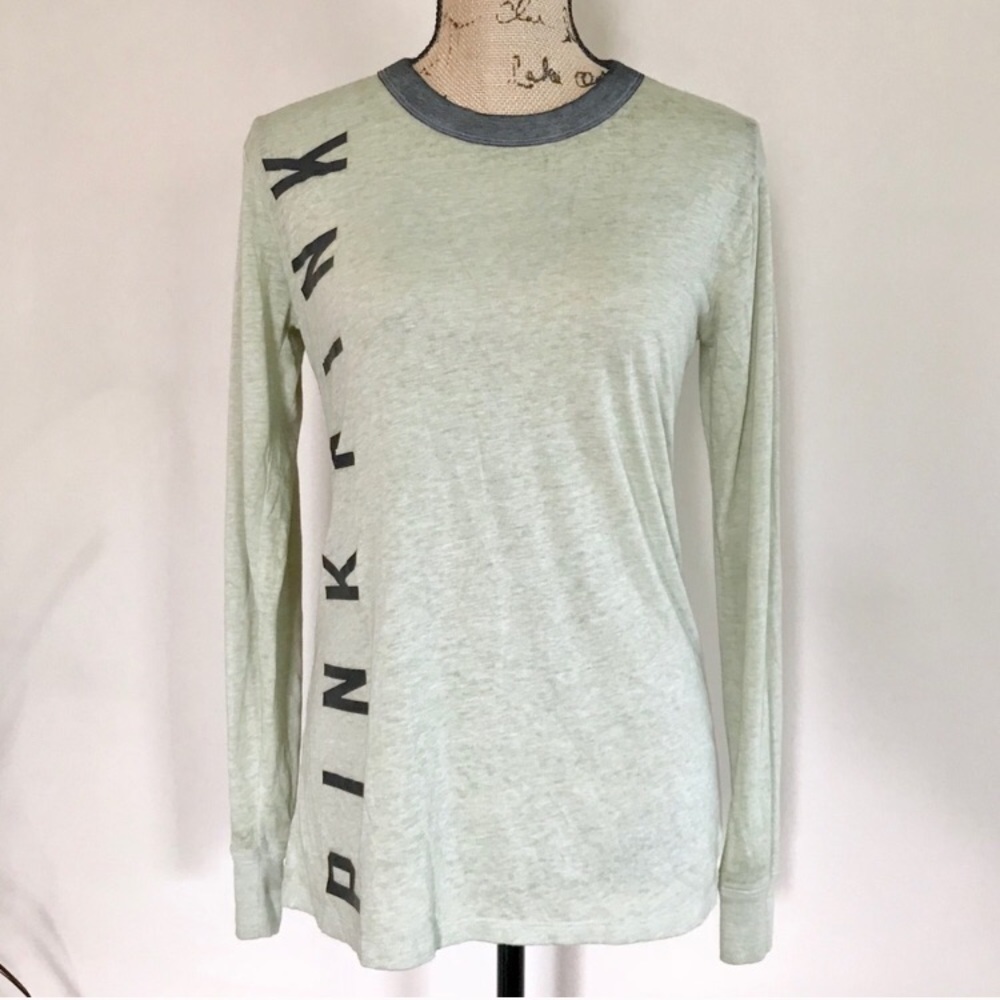 •VS PINK• burnout graphic tee - Picture 2 of 5